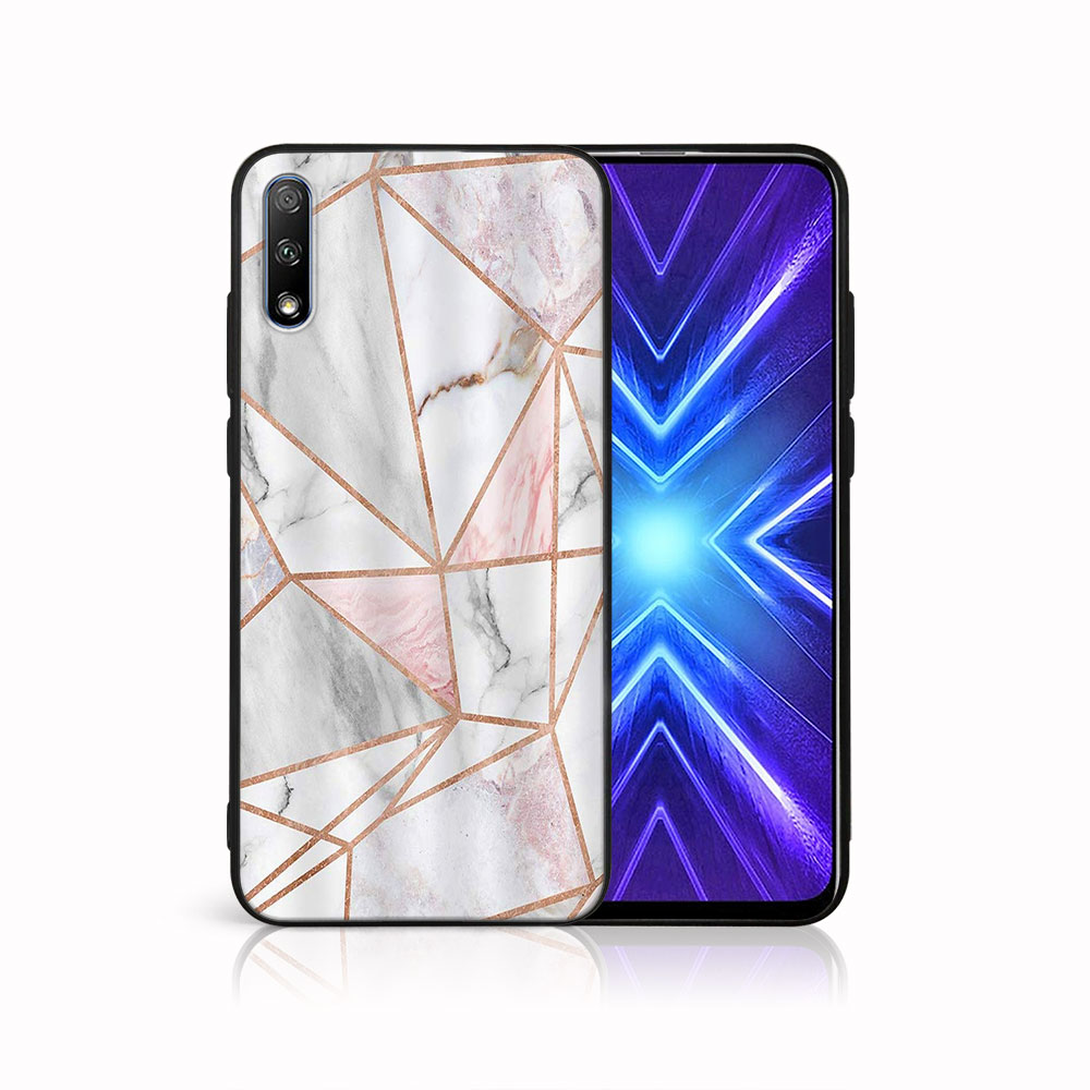 E-shop MY ART Ochranný kryt Honor 9X PINK MARBLE (143)