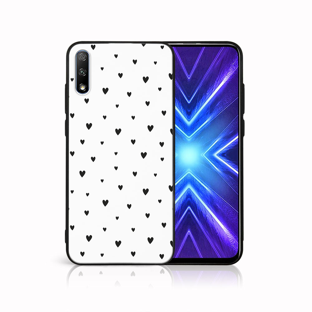 E-shop MY ART Ochranný kryt Honor 9X BLACK HEARTS (167)