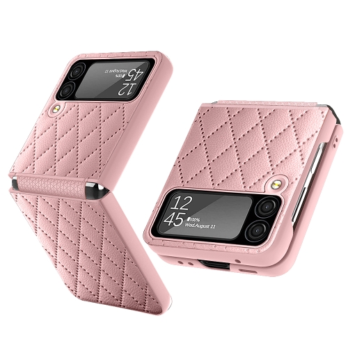 E-shop LATTICE Ochranný obal pre Samsung Galaxy Z Flip 3 5G ružový