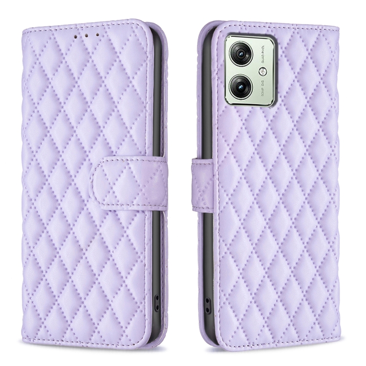 E-shop LATTICE Ochranné puzdro pre Motorola Moto G54 5G / G54 Power Edition 5G fialové