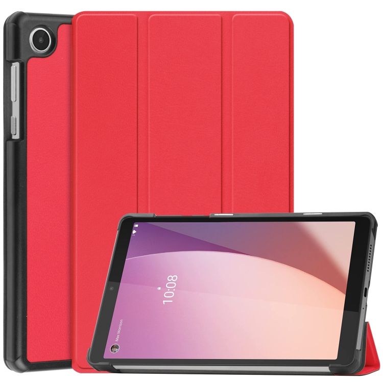 PROTEMIO 56027
LEATHER Zaklápací obal pre Lenovo Tab M8 4. generácia (4th gen) červený