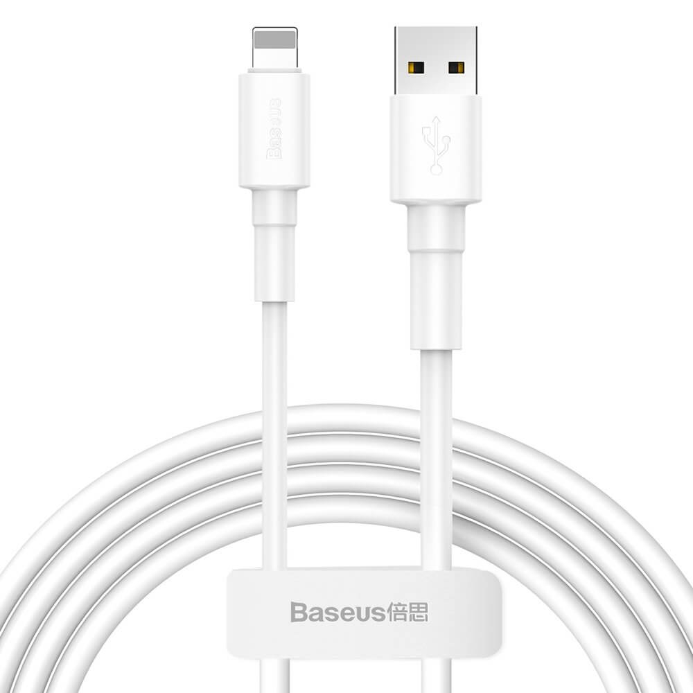 BASEUS 17267
BASEUS MINI WHITE kábel Lightning 1m biely