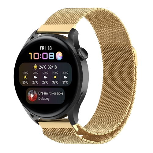 E-shop MILANESE Kovový remienok pre Huawei Watch GT 3 Pro 46mm zlatý