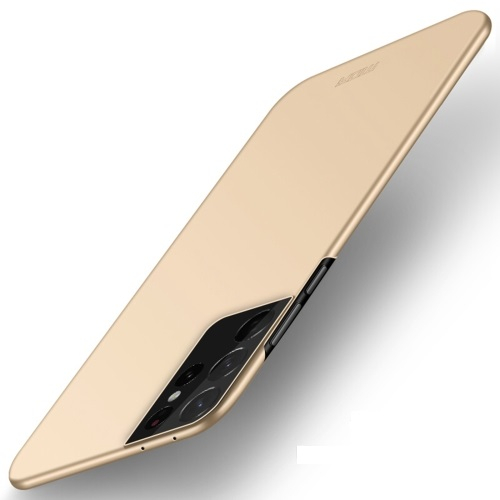 E-shop MOFI Ultratenký obal Samsung Galaxy S21 Ultra 5G zlatý