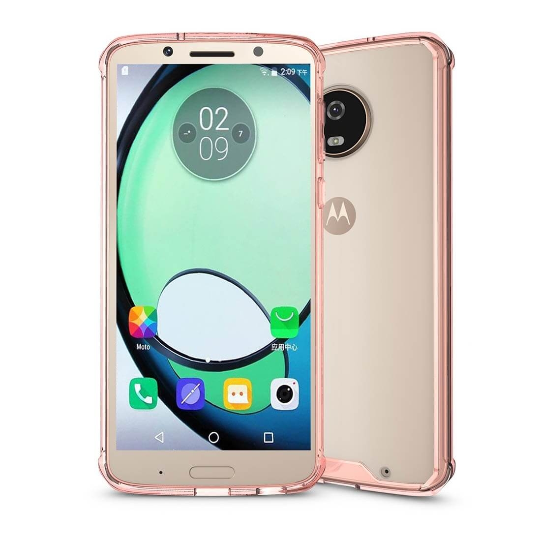 FORCELL Odolný obal Motorola Moto G6 Plus ružový