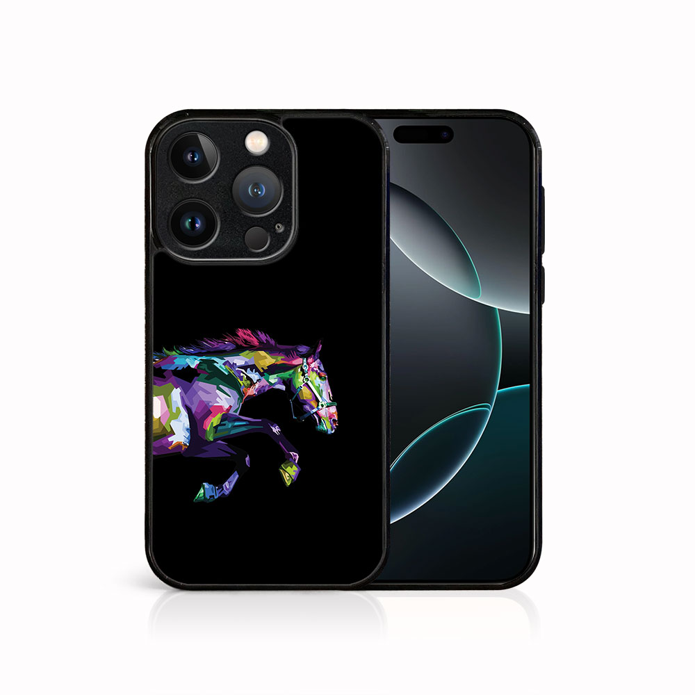 E-shop MY ART Ochranný kryt pre Apple iPhone 16 Pro HORSE (249)
