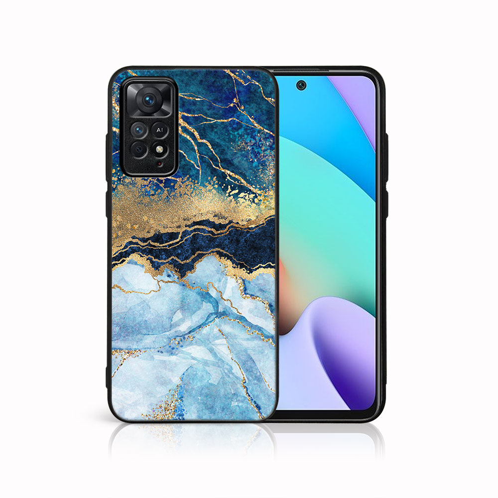 E-shop MY ART Ochranný kryt pre Xiaomi Redmi Note 11 Pro 5G / Redmi Note 11 Pro BLUE MARBLE (141)