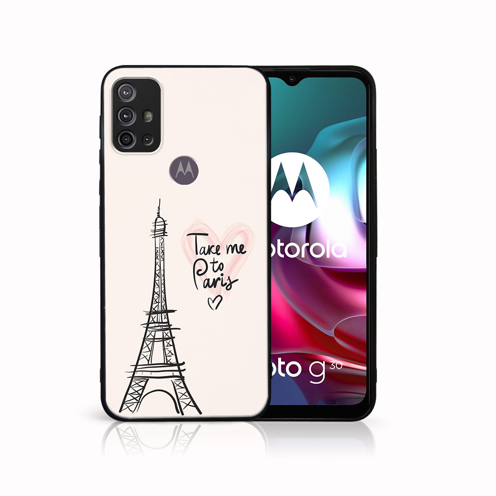 E-shop MY ART Silikónový obal Motorola Moto G10 / G20 / G30 PARIS (057)