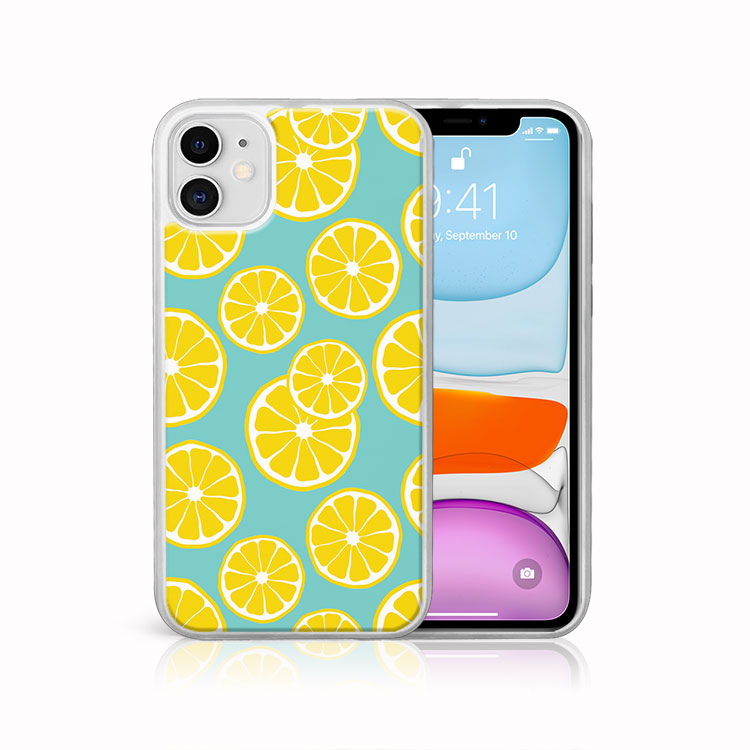 E-shop MY ART Silikónový obal Apple iPhone 11 LEMON (121)
