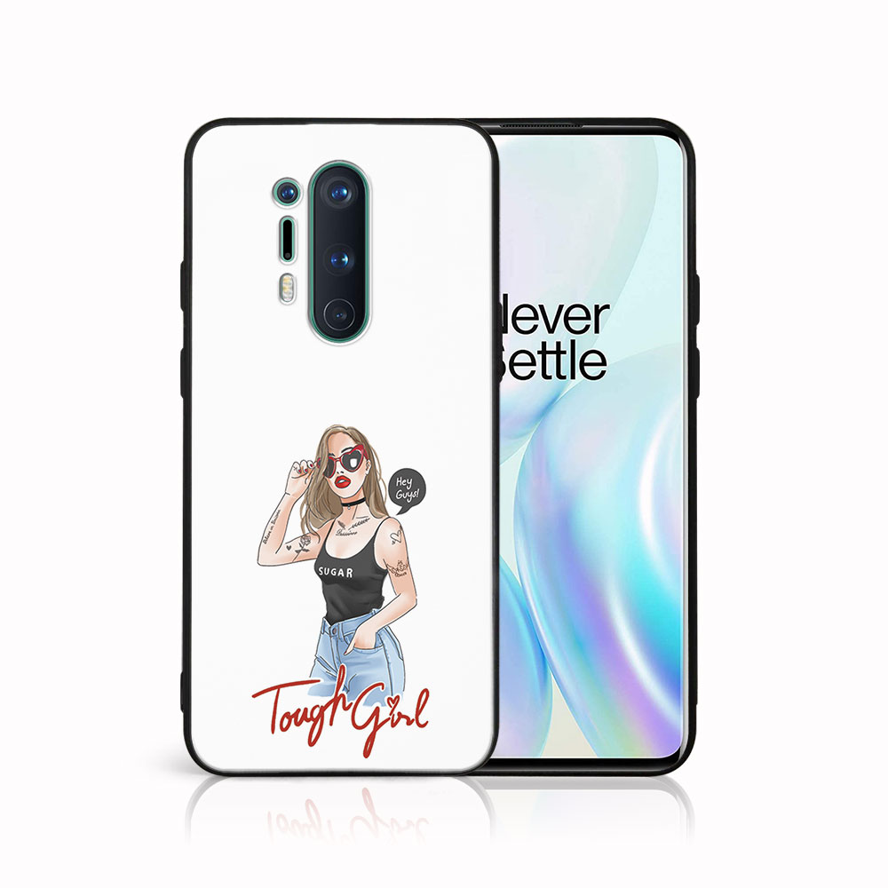 E-shop MY ART Ochranný obal OnePlus 8 Pro -TOUGH GIRL (131)