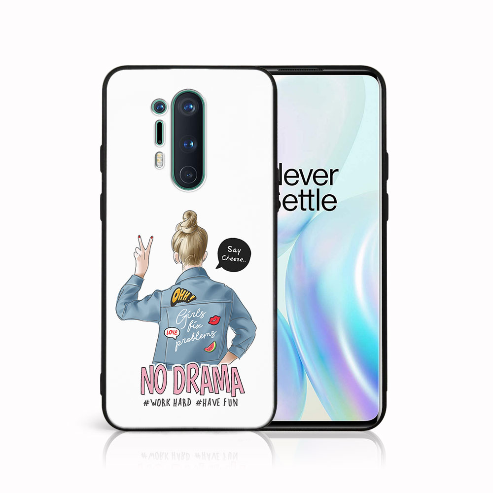 E-shop MY ART Ochranný obal OnePlus 8 Pro -NO DRAMA (138)