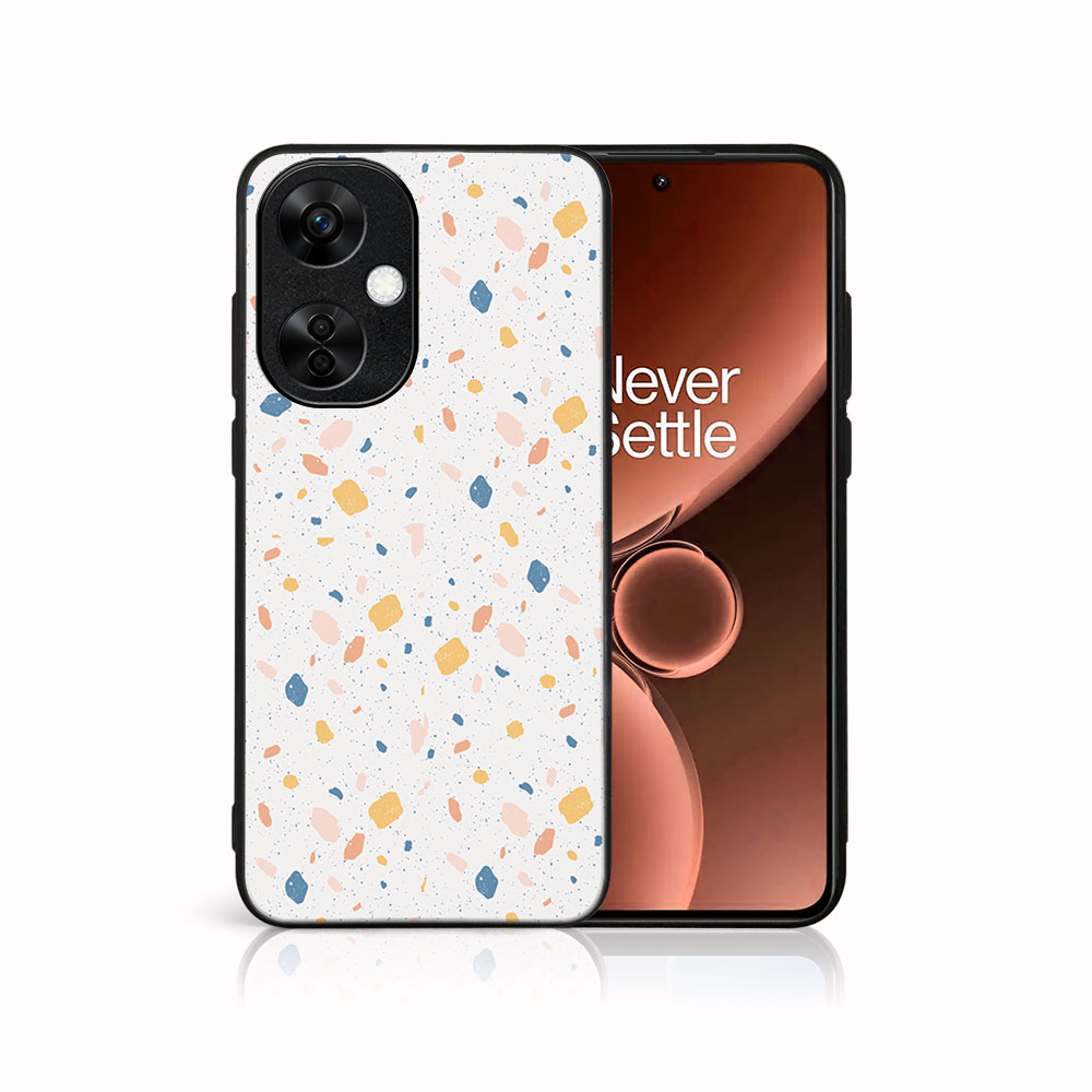 E-shop MY ART Ochranný kryt pre OnePlus Nord CE 3 Lite 5G ORANGE TERRAZZO (165)
