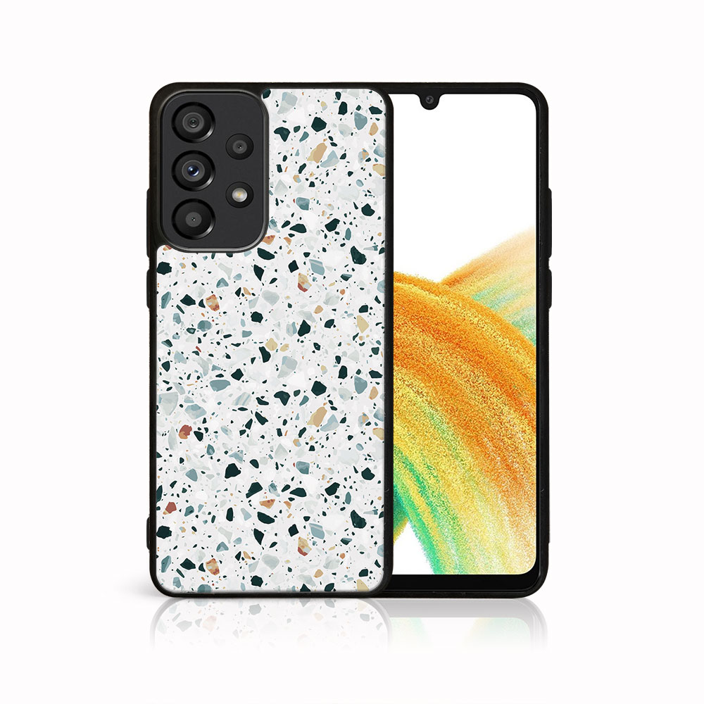 E-shop MY ART Ochranný kryt Samsung Galaxy A33 5G -GREY TERRAZZO (163)