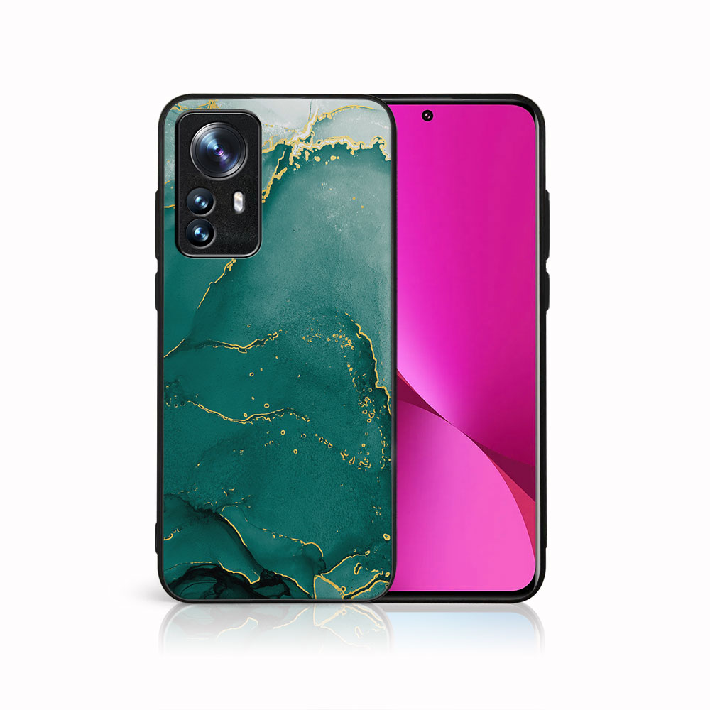E-shop MY ART Ochranný kryt Xiaomi 12 Pro -GREEN MARBLE (145)