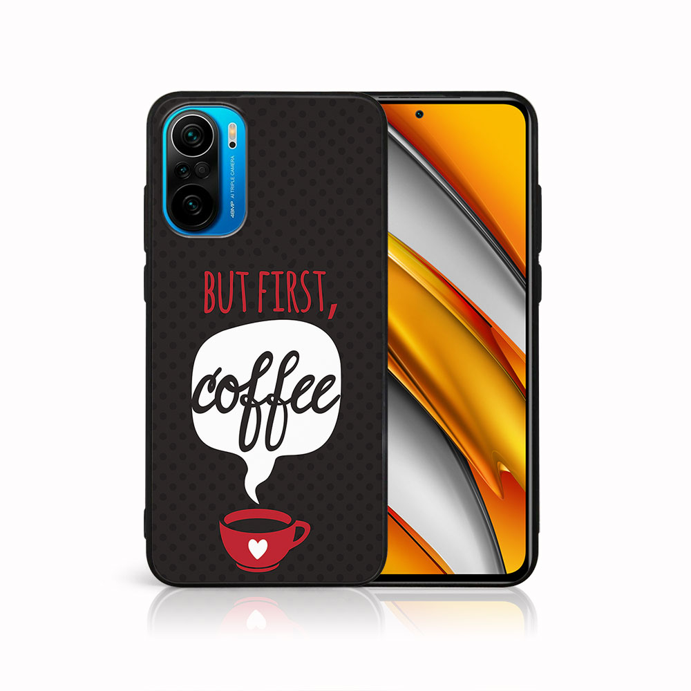 E-shop MY ART Silikónový obal Xiaomi Poco F3 COFFEE (056)