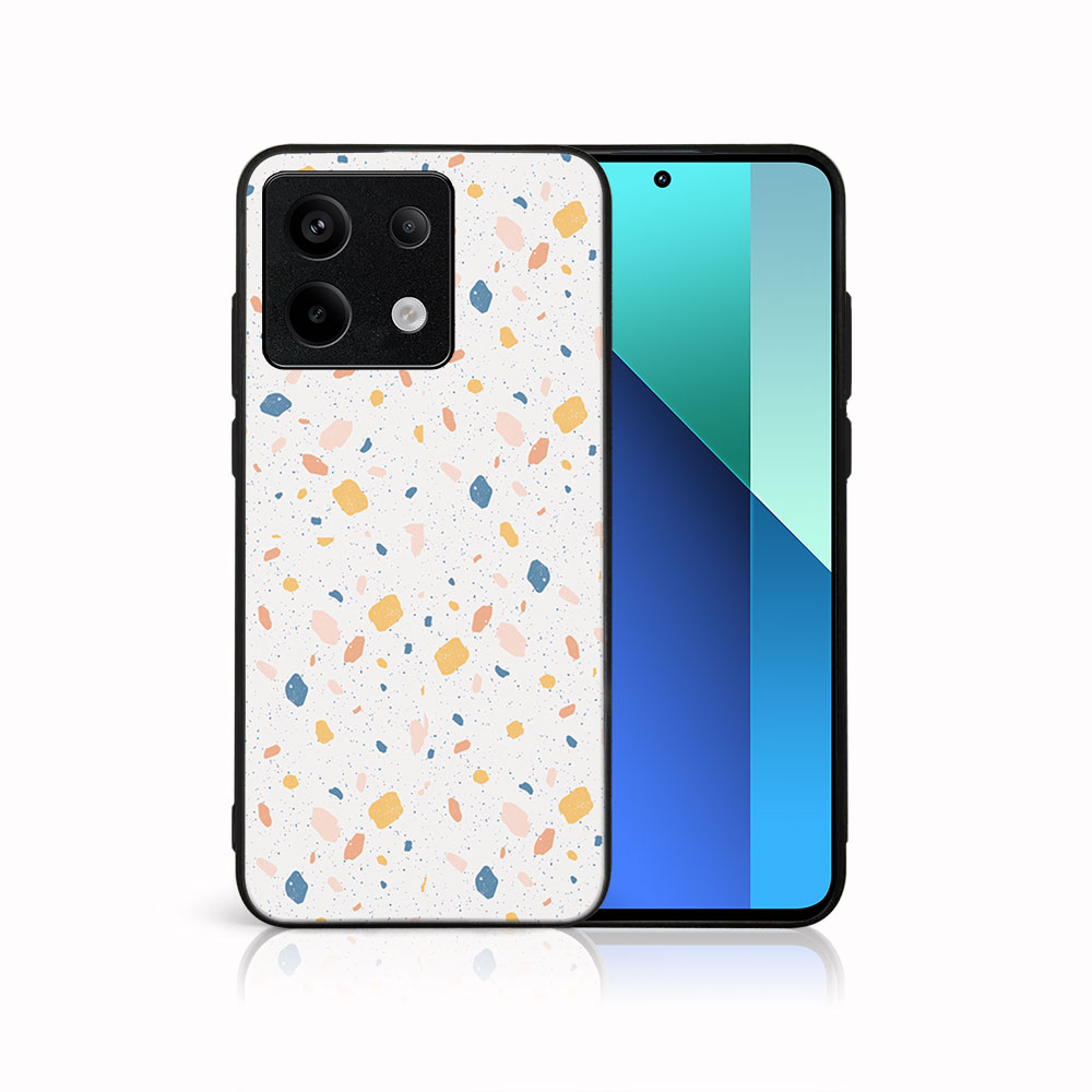 E-shop MY ART Ochranný kryt pre Xiaomi Redmi Note 13 5G ORANGE TERRAZZO (165)