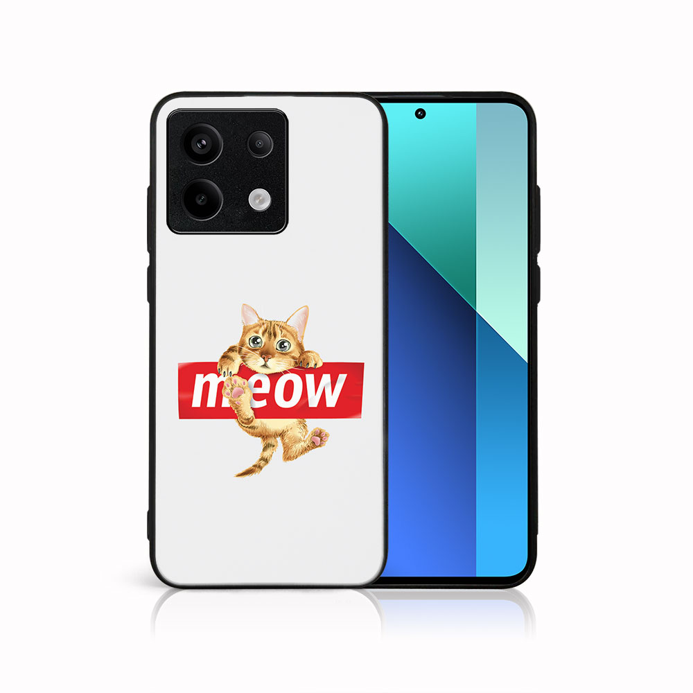 E-shop MY ART Ochranný kryt pre Xiaomi Redmi Note 13 Pro 5G MEOW (183)