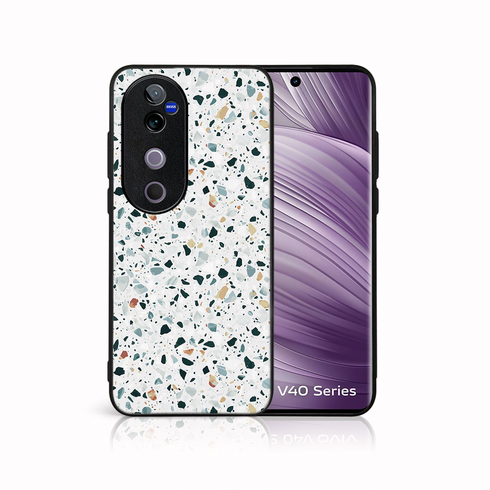 E-shop MY ART Ochranný kryt pre Vivo V40 5G GREY TERRAZZO (163)