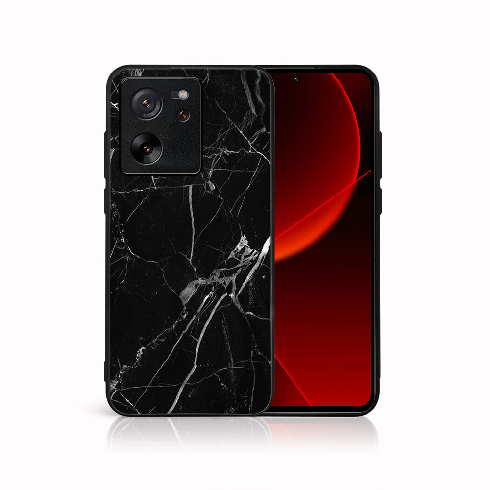 E-shop MY ART Ochranný kryt pre Xiaomi 13T/ 13T Pro BLACK MARBLE (142)