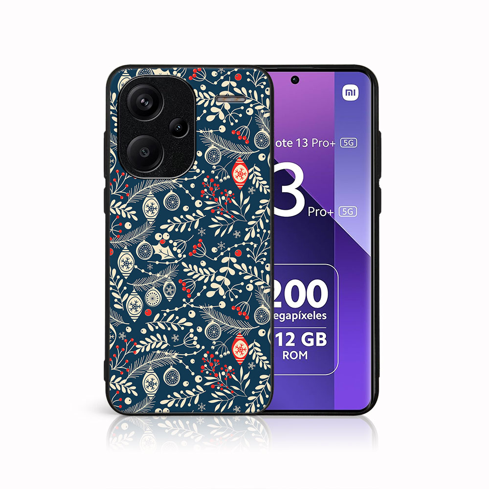 E-shop MY ART Obal s vianočným dizajnom Xiaomi Redmi Note 13 Pro+ 5G MISTLETOE (070)