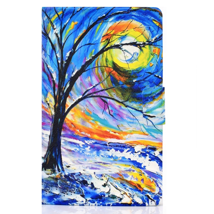 E-shop ART Zaklápací obal Samsung Galaxy Tab A7 10.4 (T500 / T505) TREE