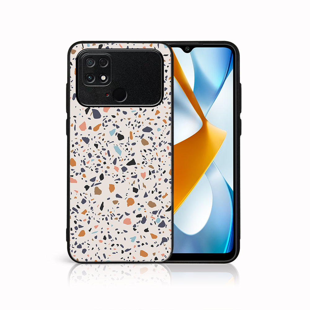 E-shop MY ART Ochranný kryt pre Xiaomi Poco C40 BEIGE TERRAZZO (162)