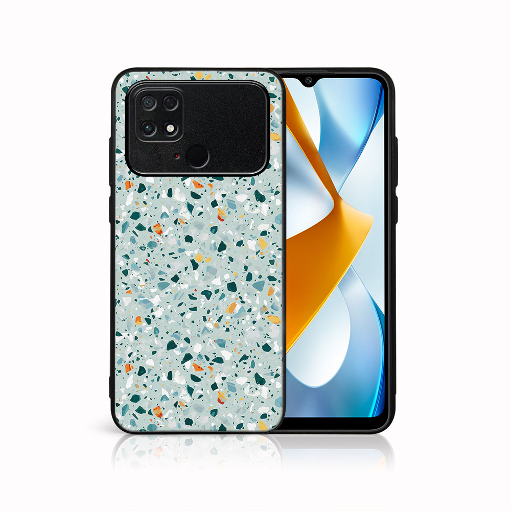 E-shop MY ART Ochranný kryt pre Xiaomi Poco C40 BLUE TERRAZZO (164)