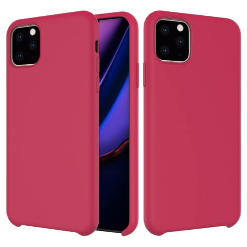E-shop RUBBER Gumený kryt Apple iPhone 11 Pro Max cyklamenový