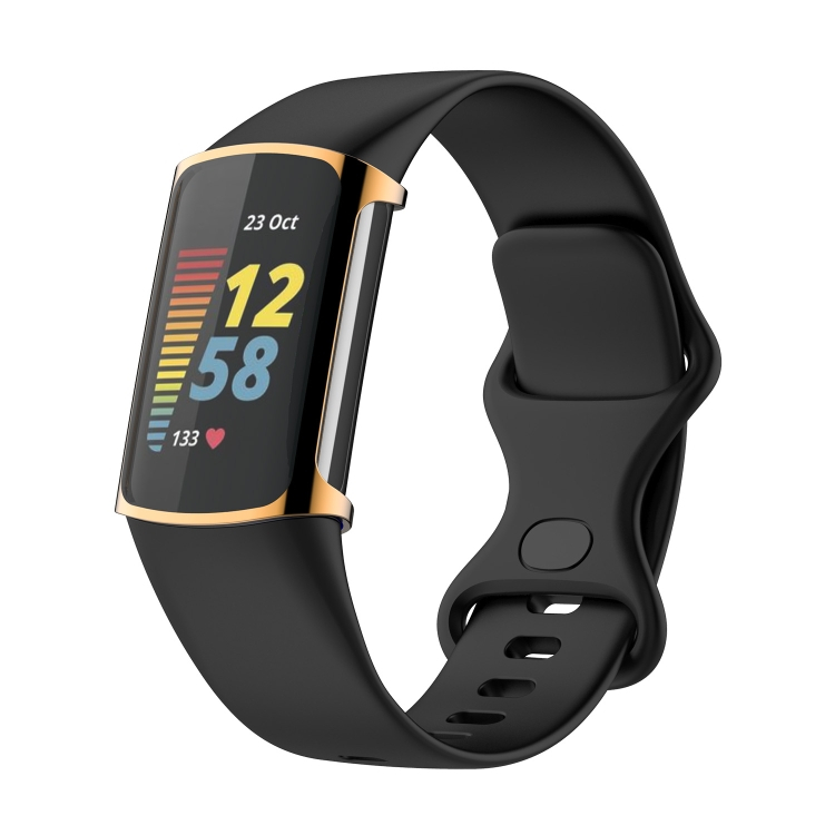E-shop Ochranný obal Fitbit Charge 5 ružovozlatý