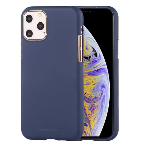 E-shop MERCURY SOFT FEELING obal Apple iPhone 11 Pro Max modrý