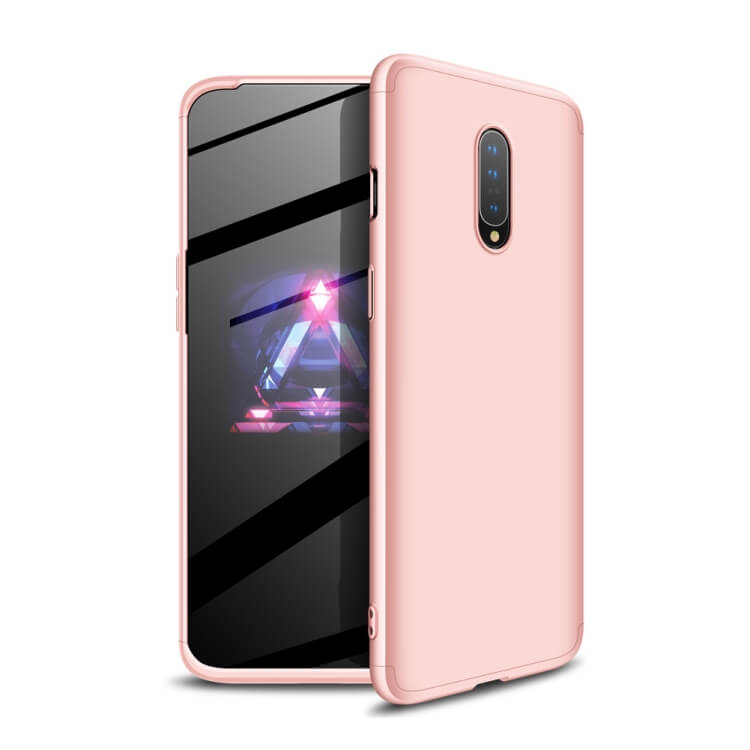 GKK 360° Ochranný obal Huawei OnePlus 7 ružový