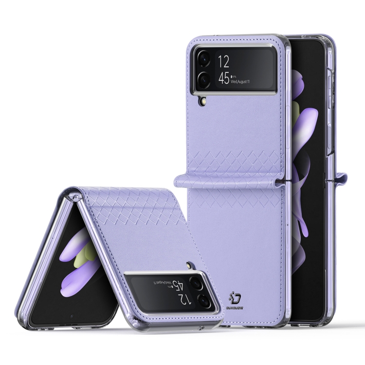 E-shop DUX BRIL Puzdro pre Samsung Galaxy Z Flip4 5G fialové