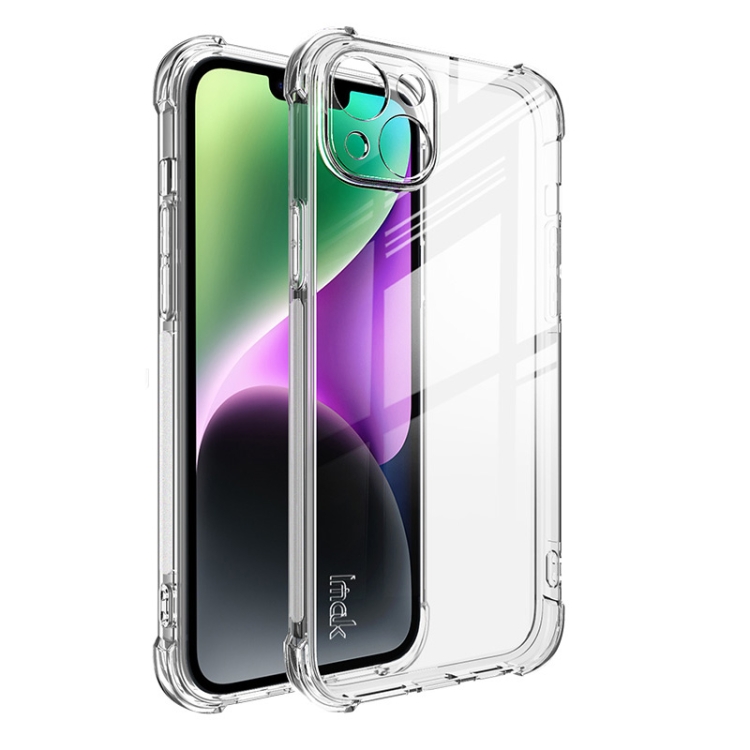 E-shop IMAK Ochranný silikónový kryt Apple iPhone 14 Plus priehľadný
