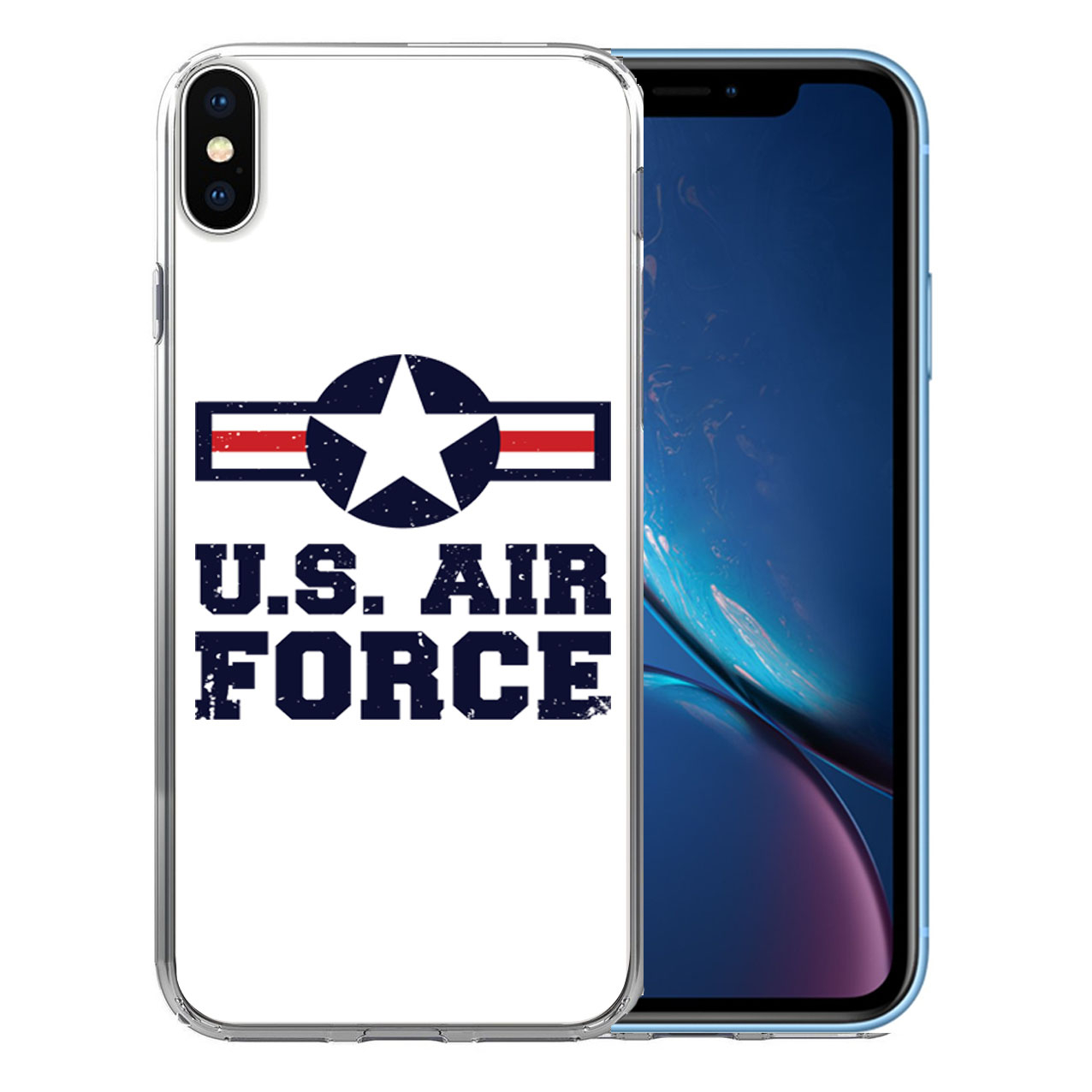 FORCELL MY ART ochranný obal Apple iPhone X / XS AIR FORCE (023)
