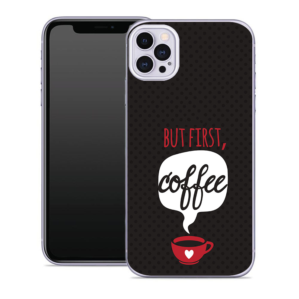 E-shop MY ART Ochranný kryt Apple iPhone 12 / iPhone 12 Pro COFFEE (056)