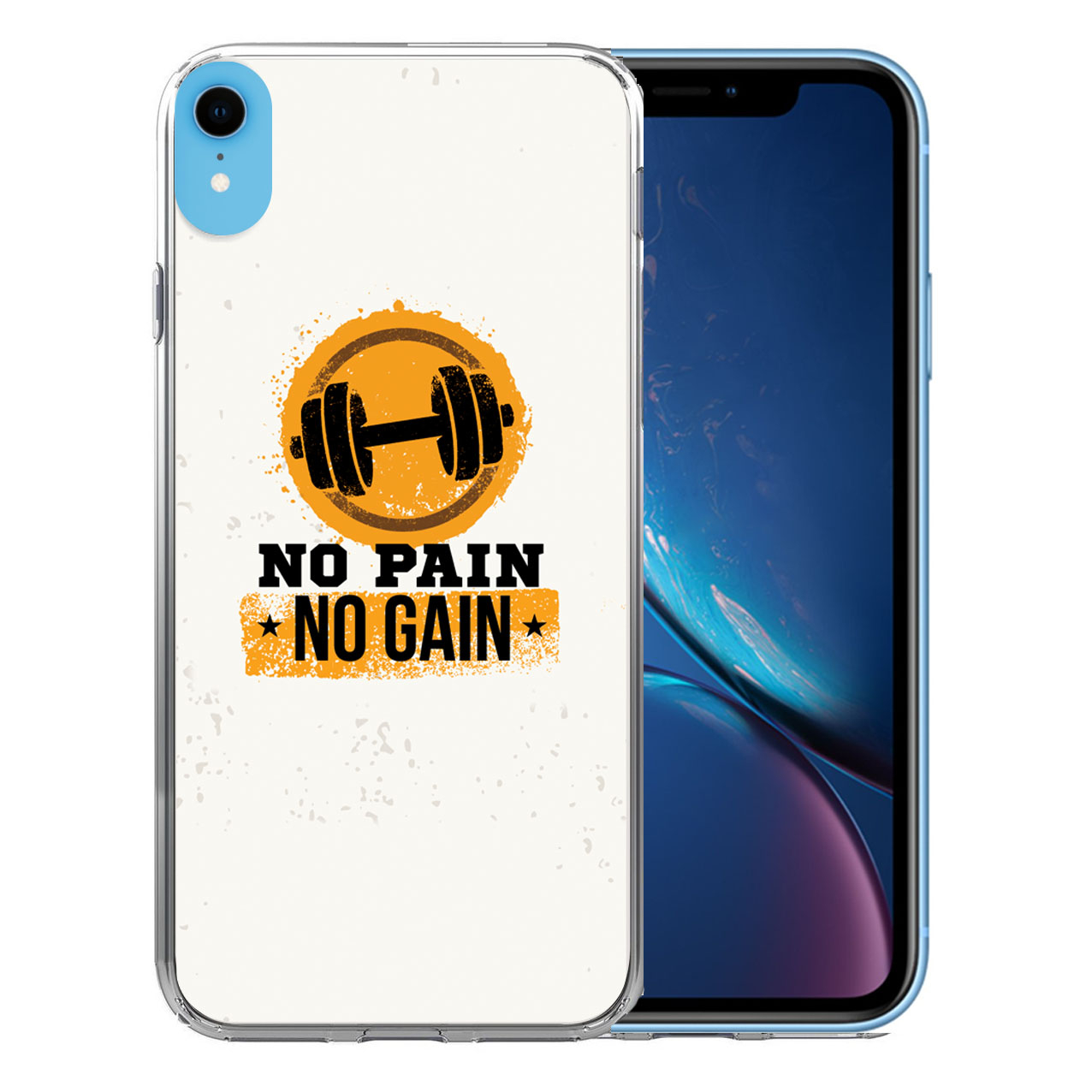 E-shop MY ART Ochranný kryt Apple iPhone XR GYM (005)