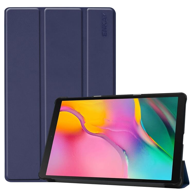 E-shop ENKAY Flipové puzdro Samsung Galaxy Tab A 10.1 2019 (T515/T510) modré (dark)