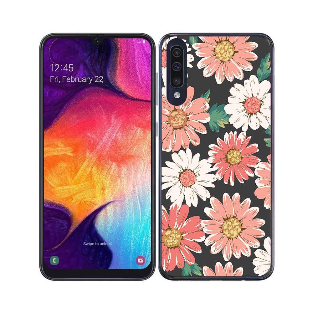 E-shop MY ART Ochranný kryt Samsung Galaxy A70 DAISY (161)