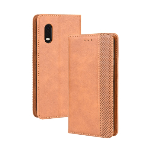 E-shop BUSINESS Peňaženkový kryt Samsung Galaxy Xcover Pro hnedý