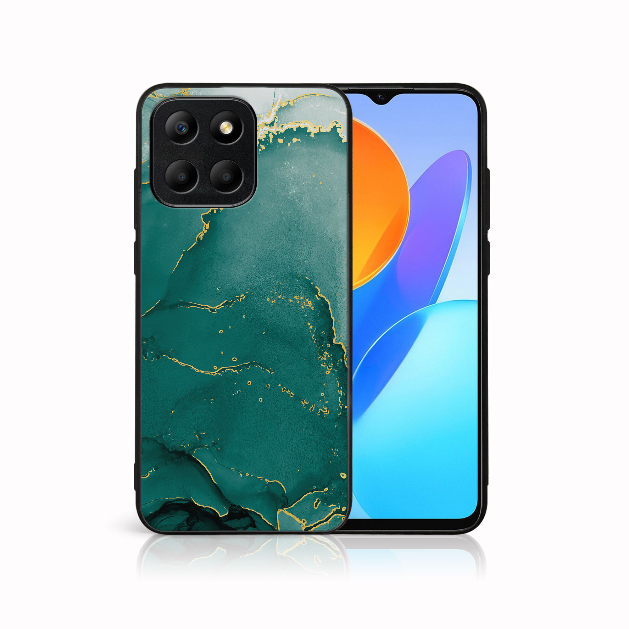 E-shop MY ART Ochranný kryt Honor X6 / X8 5G GREEN MARBLE (145)