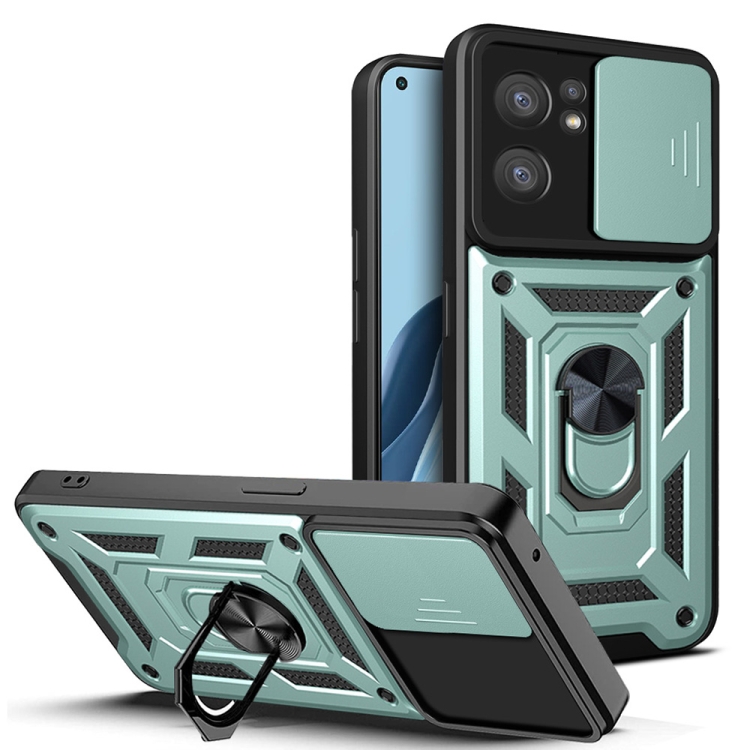 E-shop RING Ochranný obal pre Oppo Reno7 5G zelený