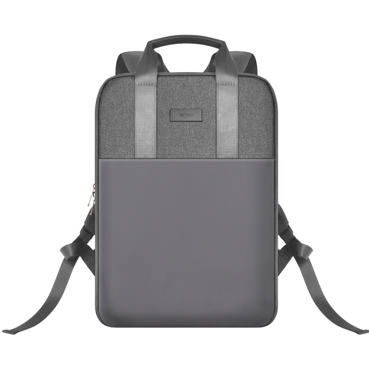 E-shop WIWU MINIMALIST Batoh pre laptop s uhlopriečkou do 15,6" šedý
