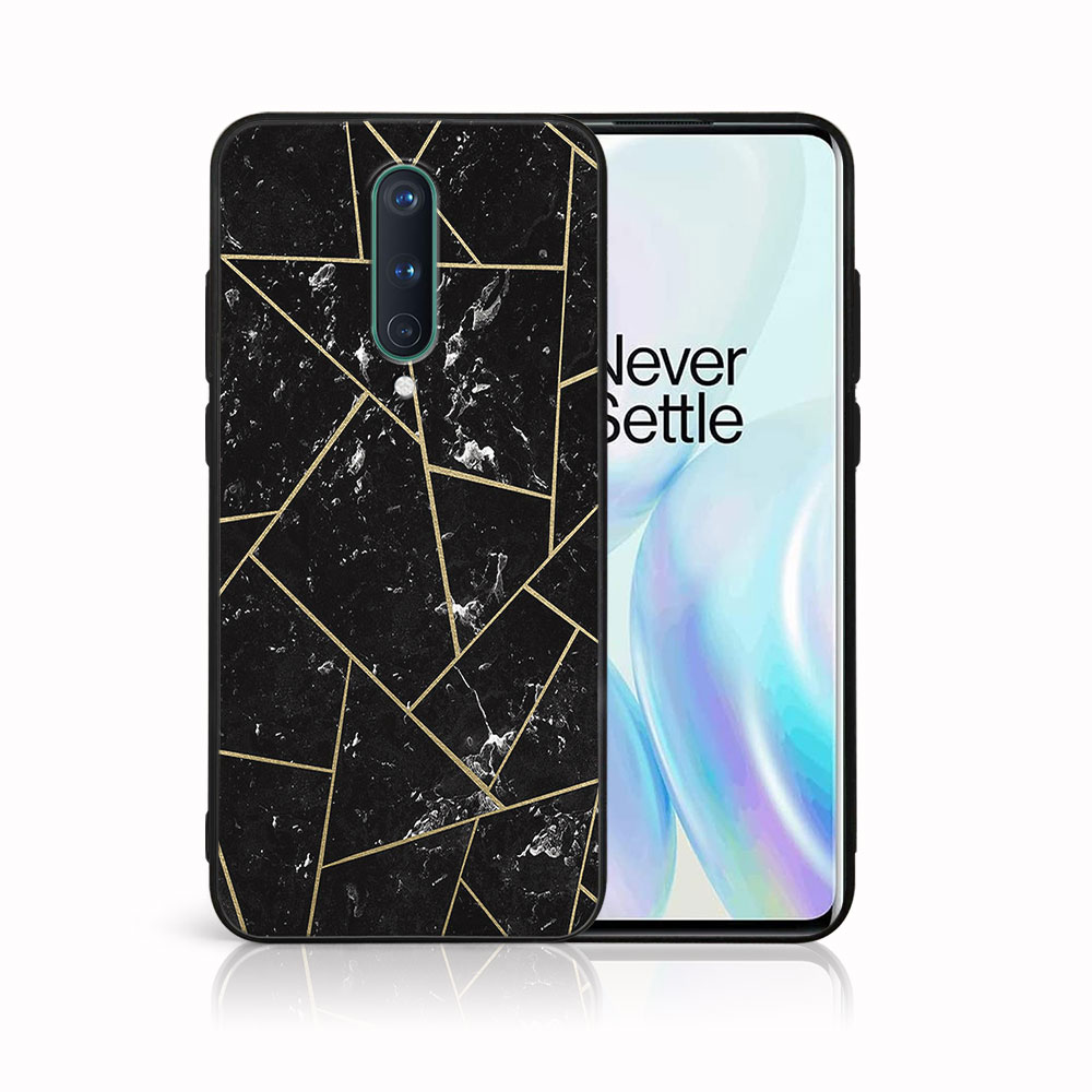 E-shop MY ART Ochranný obal OnePlus 8 -POLYGONAL (150)