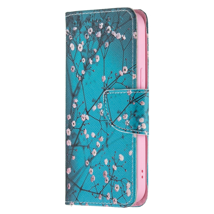 E-shop ART Peňaženkový kryt Apple iPhone 13 Pro Max PLUM BLOSSOM