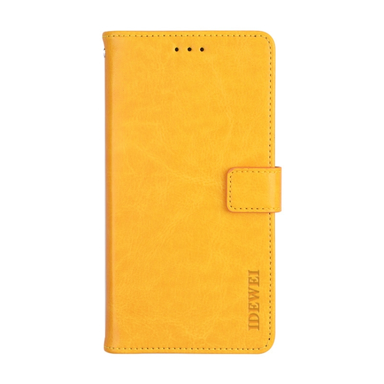 FORCELL IDEWEI Peňaženkový kryt Cubot X30 žltý