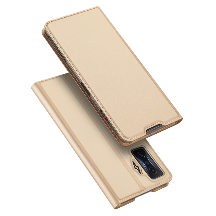 E-shop DUX Peňaženkový kryt Xiaomi Poco F4 GT zlatý