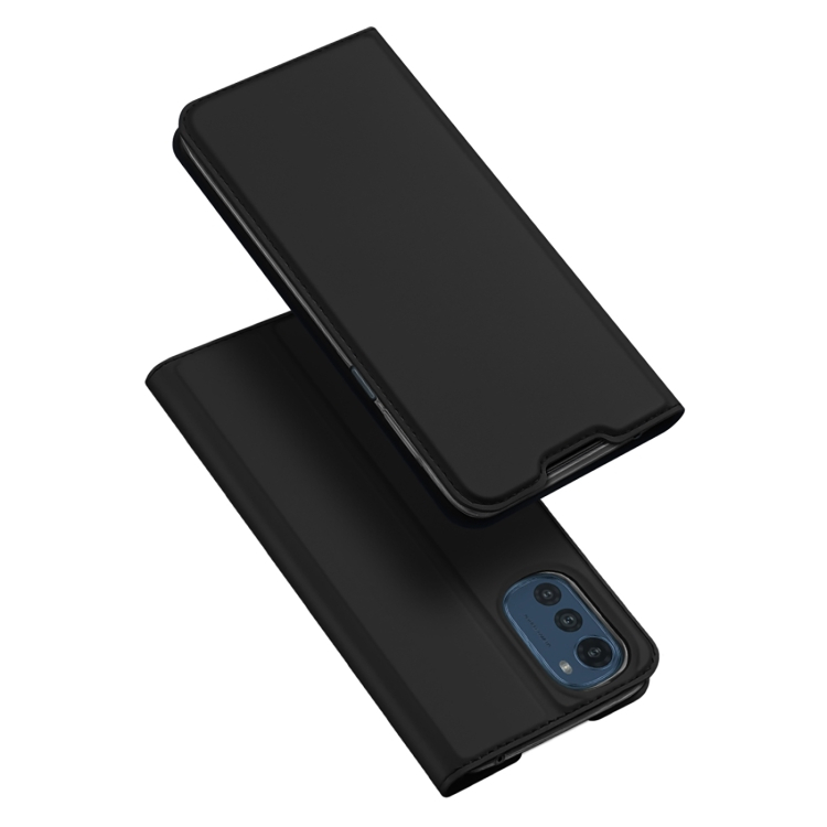 E-shop DUX Peňaženkový kryt Motorola Moto E32 / E32s čierny