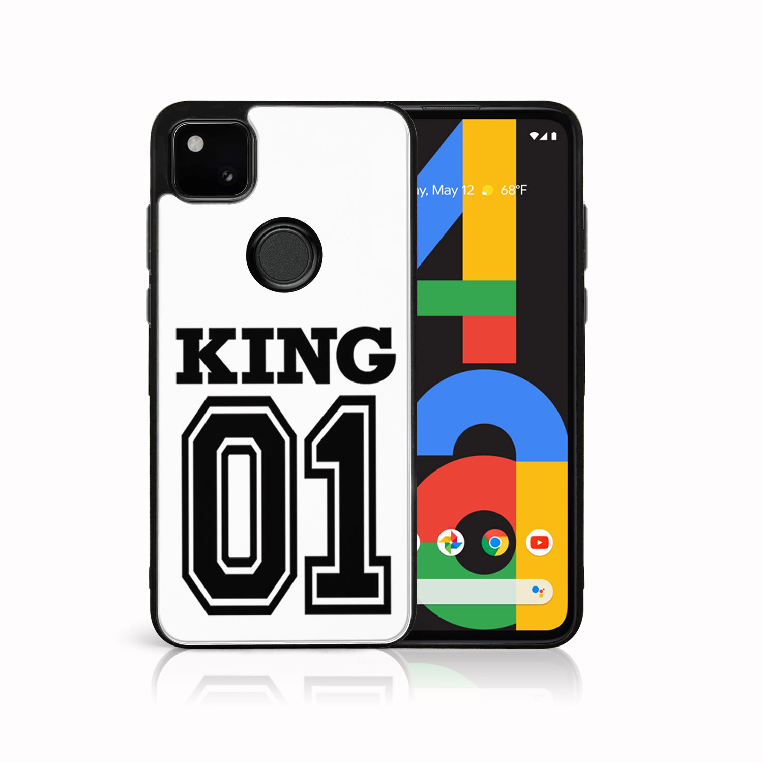 E-shop MY ART Silikónový kryt Google Pixel 4a KING (029)