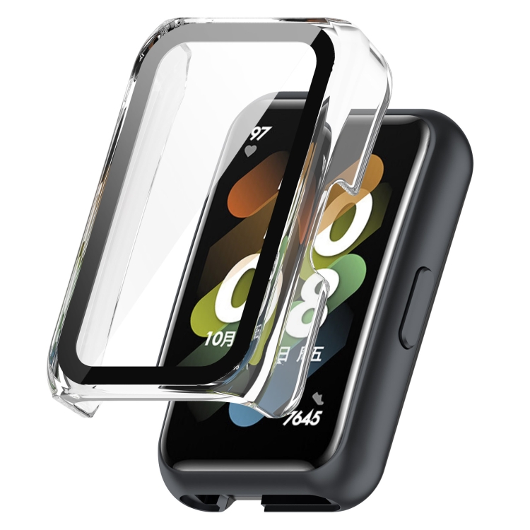 E-shop Plastový kryt s ochranným sklom pre Huawei Watch Fit mini priehľadný