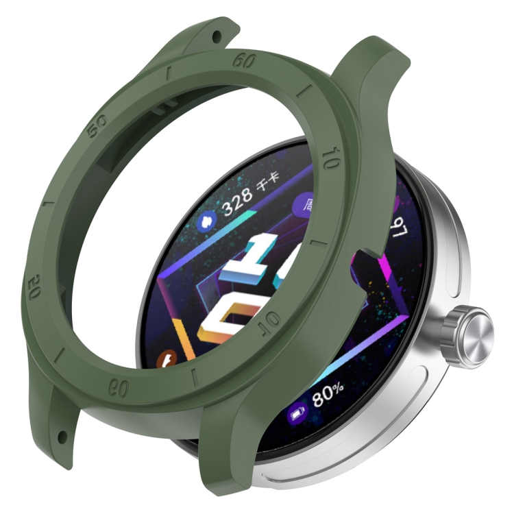 E-shop PC HALF COVER Plastový kryt Huawei Watch GT Cyber tmavozelený